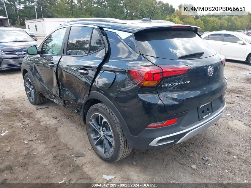 KL4MMDS20PB066651 2023 Buick Encore Gx Select Fwd