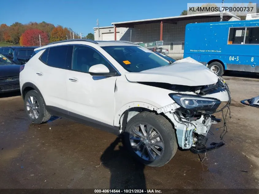 2023 Buick Encore Gx Essence VIN: KL4MMGSL7PB000737 Lot: 40614544