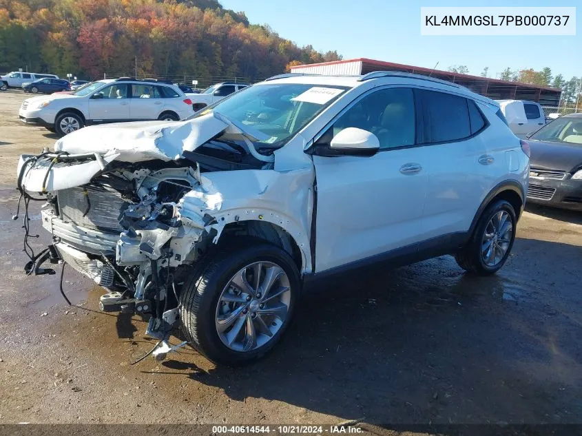 2023 Buick Encore Gx Essence VIN: KL4MMGSL7PB000737 Lot: 40614544