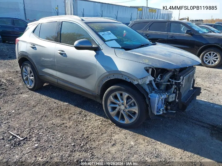 2023 Buick Encore Gx Essence Fwd VIN: KL4MMFSL0PB119885 Lot: 40713480