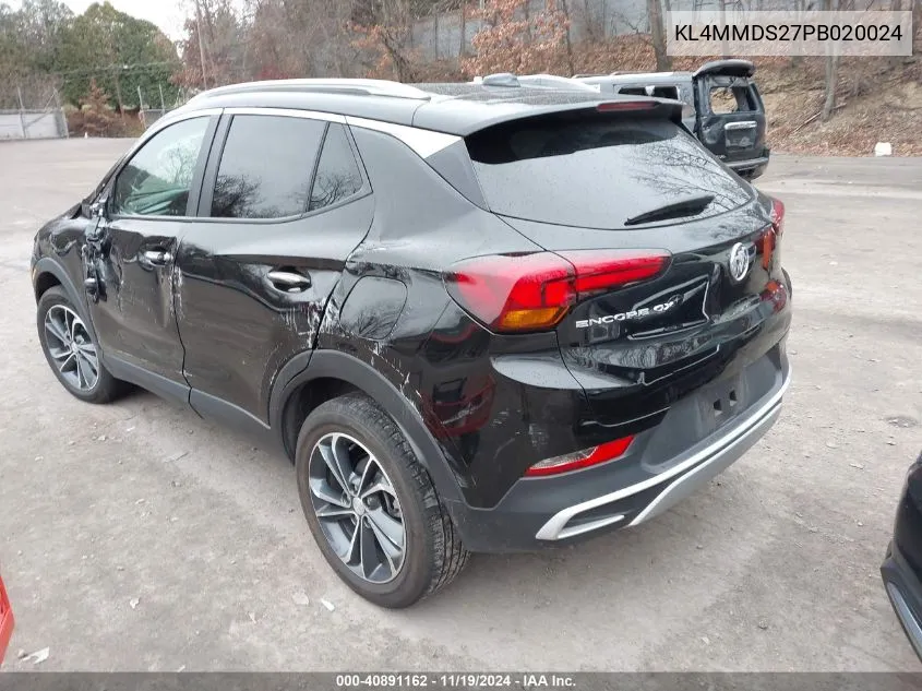 2023 Buick Encore Gx Select Fwd VIN: KL4MMDS27PB020024 Lot: 40891162