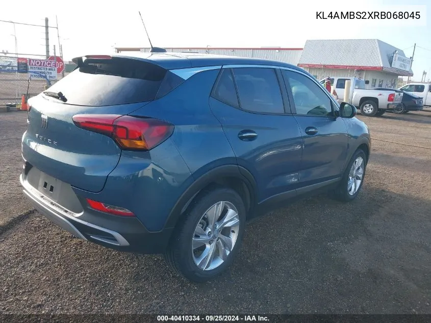 KL4AMBS2XRB068045 2024 Buick Encore Gx Preferred Fwd