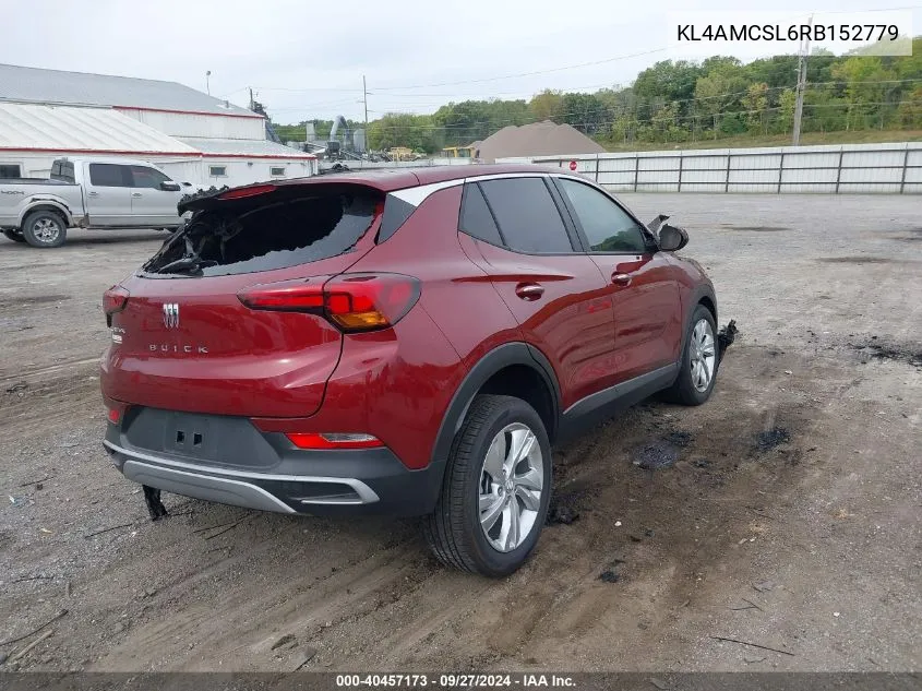 KL4AMCSL6RB152779 2024 Buick Encore Gx Preferred Awd