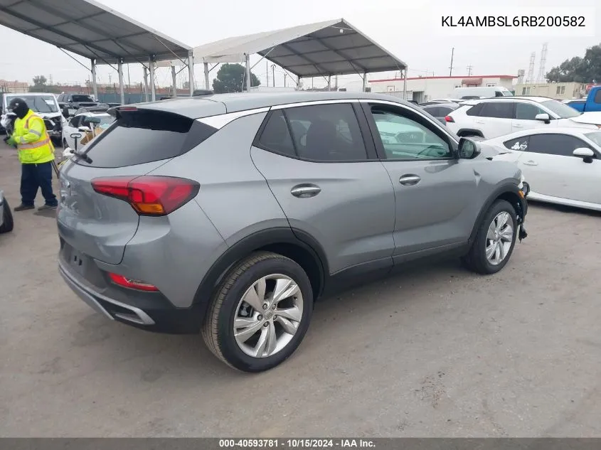 2024 Buick Encore Gx Preferred Fwd VIN: KL4AMBSL6RB200582 Lot: 40593781