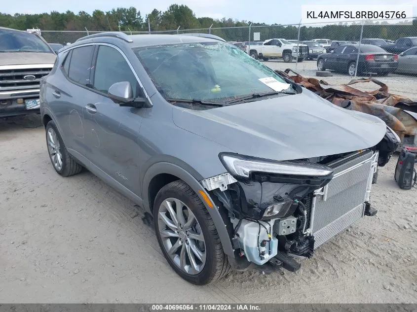 2024 Buick Encore Gx Avenir Fwd VIN: KL4AMFSL8RB045766 Lot: 40696064