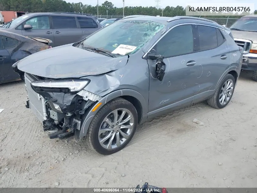 2024 Buick Encore Gx Avenir Fwd VIN: KL4AMFSL8RB045766 Lot: 40696064