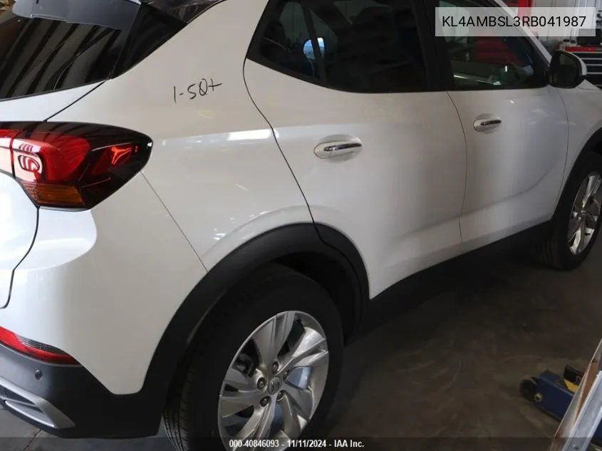 2024 Buick Encore Gx Preferred Fwd VIN: KL4AMBSL3RB041987 Lot: 40846093