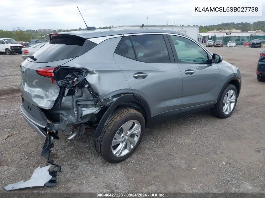 KL4AMCSL6SB027738 2025 Buick Encore Gx Preferred Awd