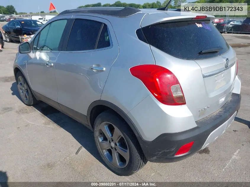 KL4CJBSB9DB172343 2013 Buick Encore Convenience