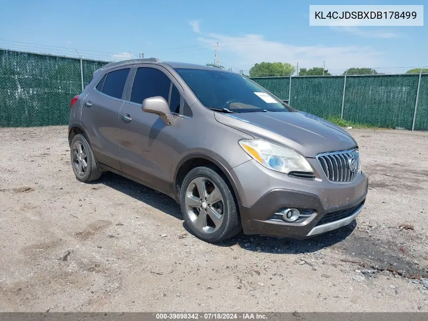 2013 Buick Encore Premium VIN: KL4CJDSBXDB178499 Lot: 39898342