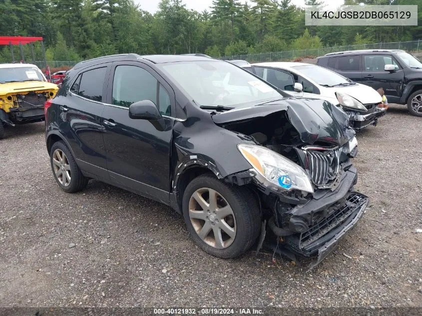 2013 Buick Encore Leather VIN: KL4CJGSB2DB065129 Lot: 40121932