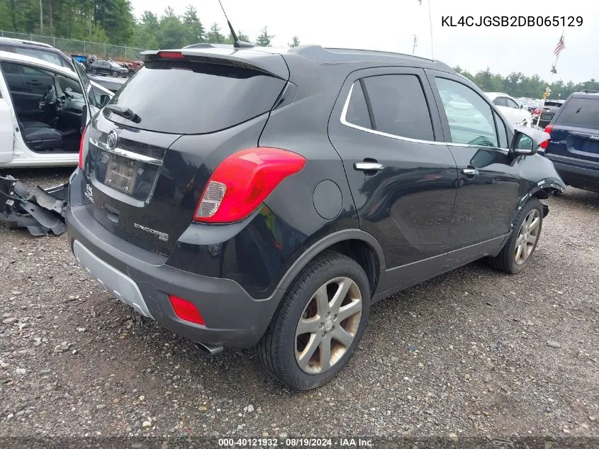 2013 Buick Encore Leather VIN: KL4CJGSB2DB065129 Lot: 40121932