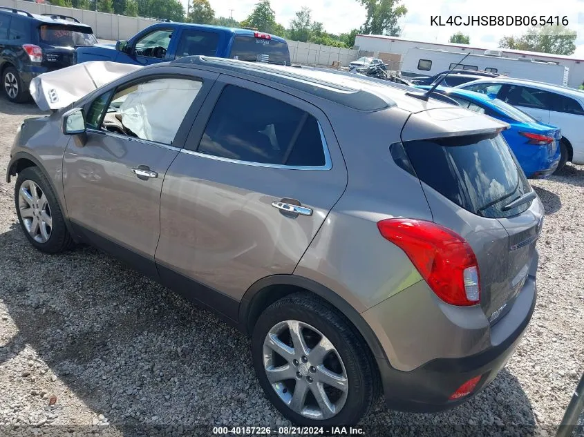 2013 Buick Encore Premium VIN: KL4CJHSB8DB065416 Lot: 40157226