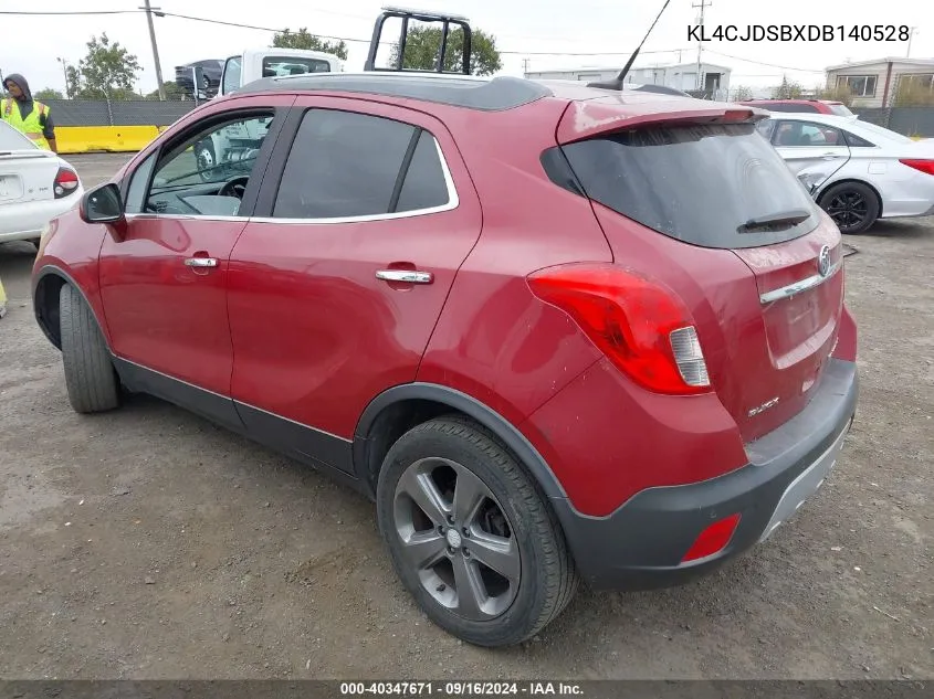 2013 Buick Encore Premium VIN: KL4CJDSBXDB140528 Lot: 40347671