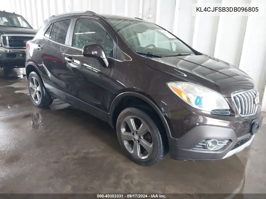 2013 Buick Encore Convenience VIN: KL4CJFSB3DB096805 Lot: 40353331