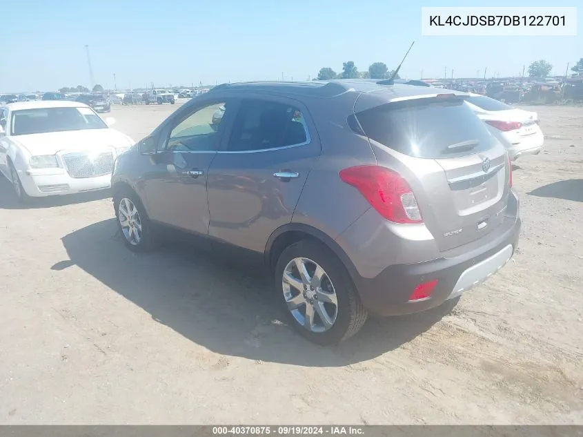 KL4CJDSB7DB122701 2013 Buick Encore Premium