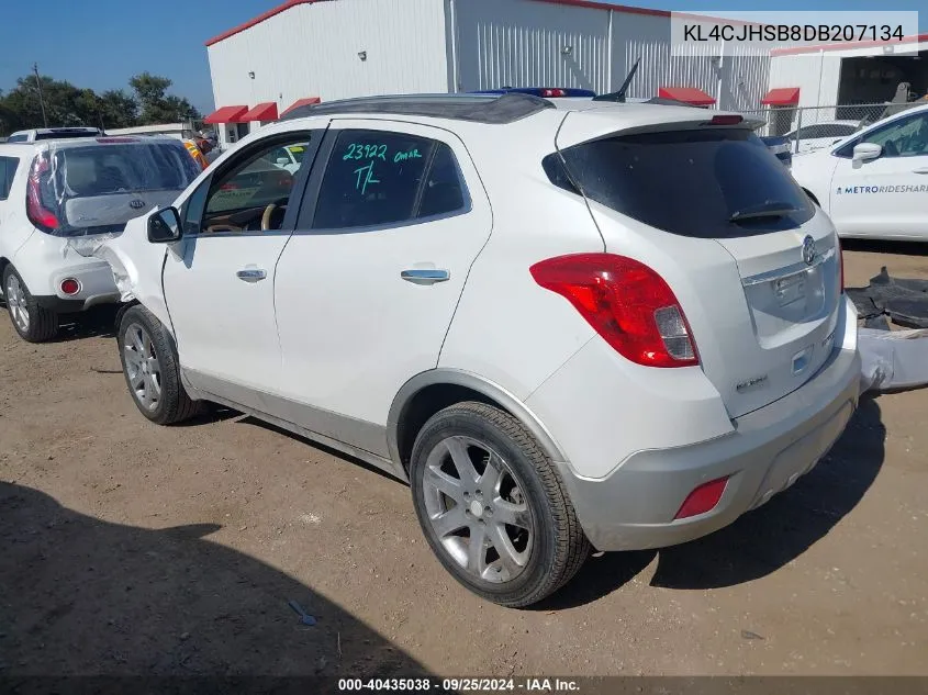 2013 Buick Encore Premium VIN: KL4CJHSB8DB207134 Lot: 40435038