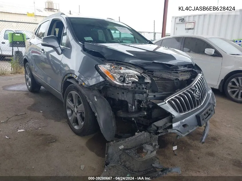 2014 Buick Encore VIN: KL4CJASB6EB628424 Lot: 39280667