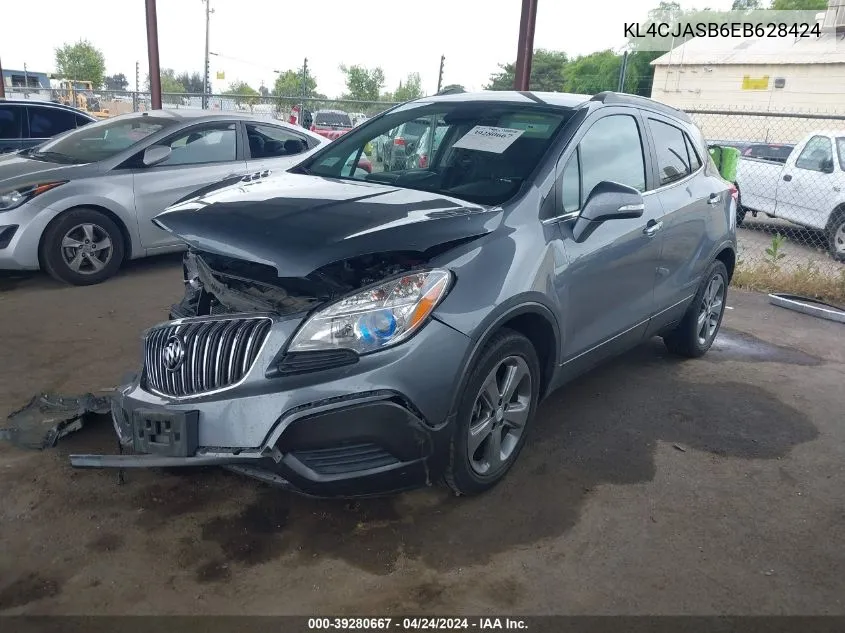 KL4CJASB6EB628424 2014 Buick Encore