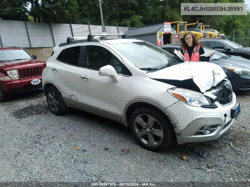 2014 Buick Encore Premium VIN: KL4CJHSB8EB638591 Lot: 39597976