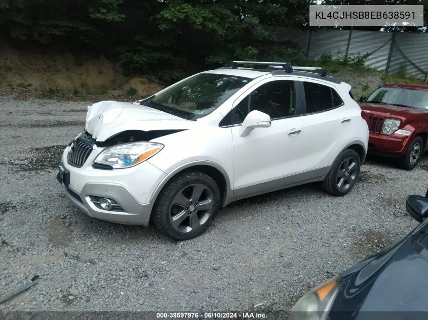 2014 Buick Encore Premium VIN: KL4CJHSB8EB638591 Lot: 39597976