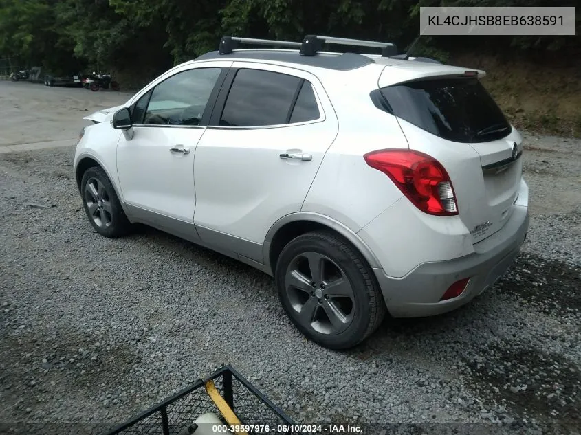 KL4CJHSB8EB638591 2014 Buick Encore Premium