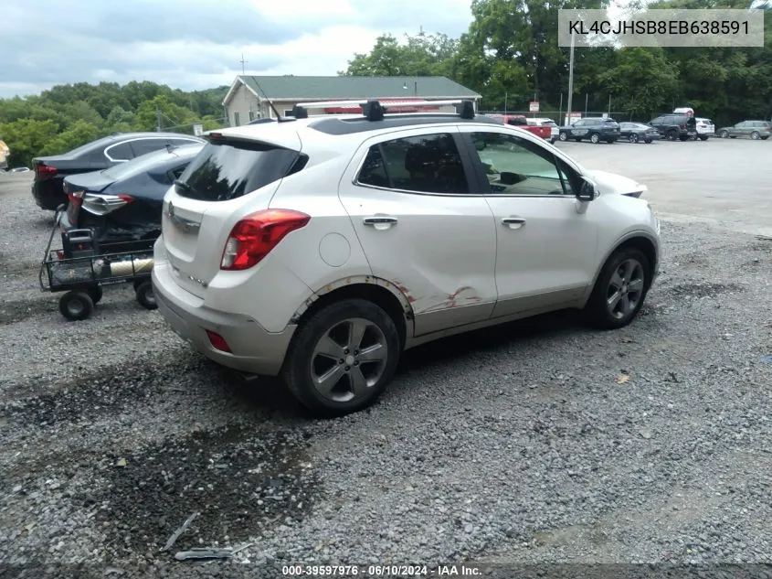 2014 Buick Encore Premium VIN: KL4CJHSB8EB638591 Lot: 39597976