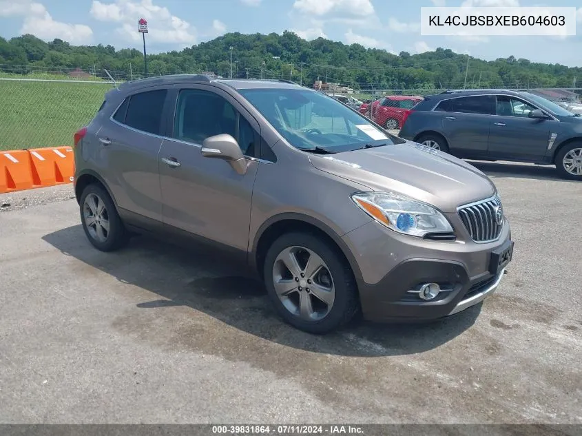 KL4CJBSBXEB604603 2014 Buick Encore Convenience