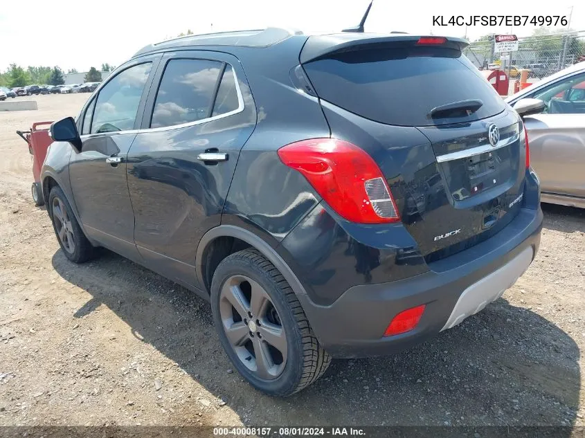 KL4CJFSB7EB749976 2014 Buick Encore Convenience