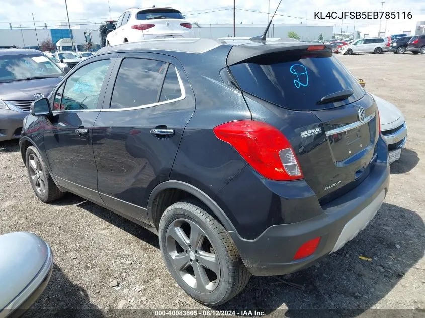 KL4CJFSB5EB785116 2014 Buick Encore Convenience