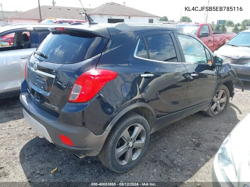 2014 Buick Encore Convenience VIN: KL4CJFSB5EB785116 Lot: 40083865