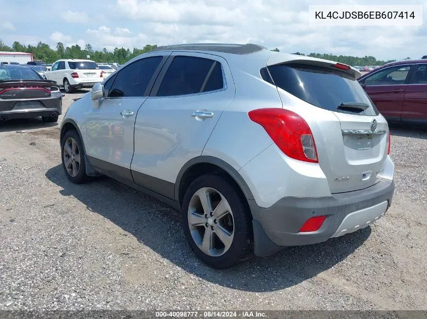 KL4CJDSB6EB607414 2014 Buick Encore Premium