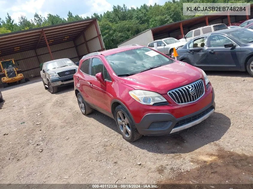 KL4CJASB2EB748284 2014 Buick Encore