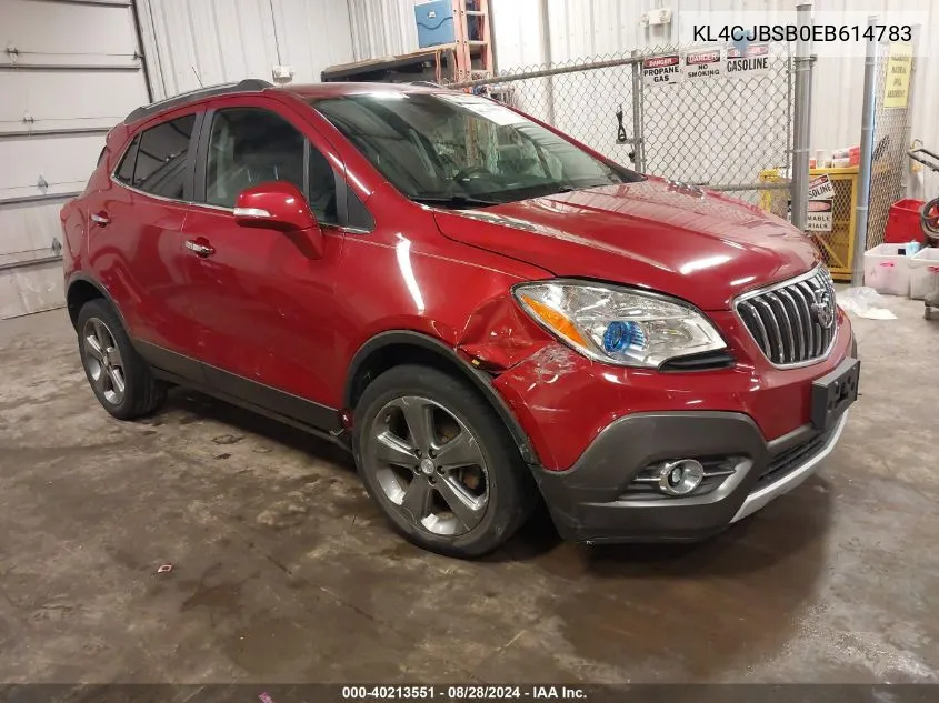 KL4CJBSB0EB614783 2014 Buick Encore Convenience