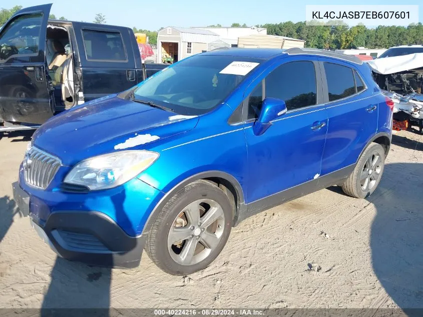 KL4CJASB7EB607601 2014 Buick Encore