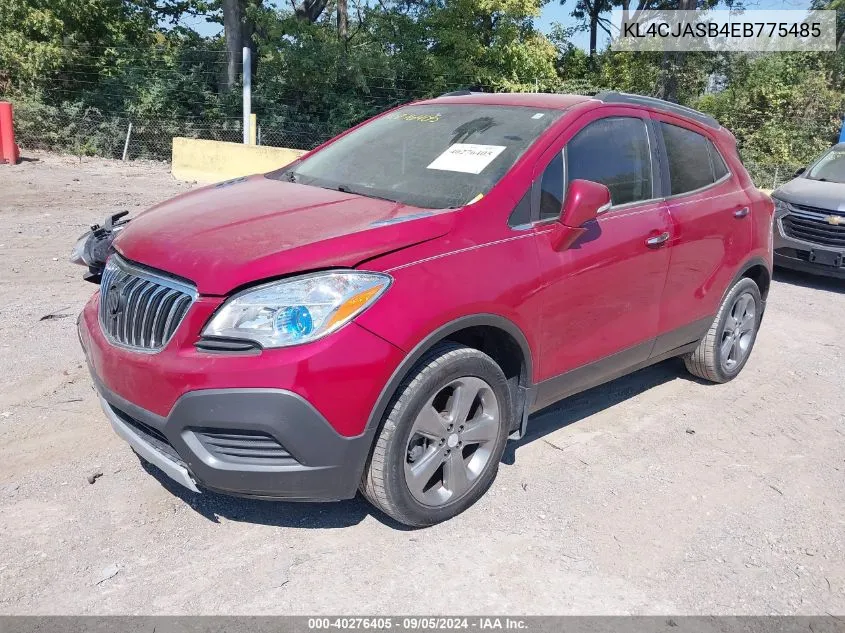 2014 Buick Encore VIN: KL4CJASB4EB775485 Lot: 40276405