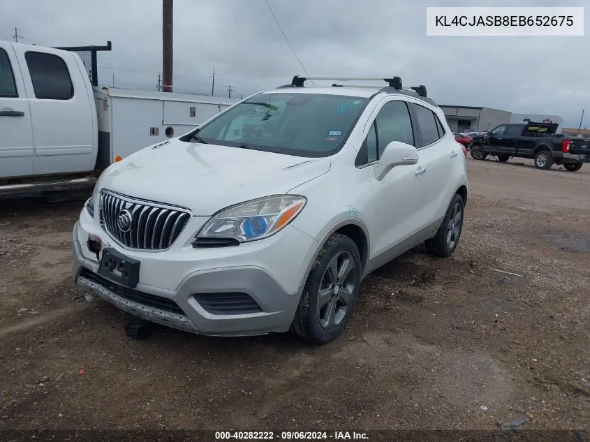 2014 Buick Encore VIN: KL4CJASB8EB652675 Lot: 40282222