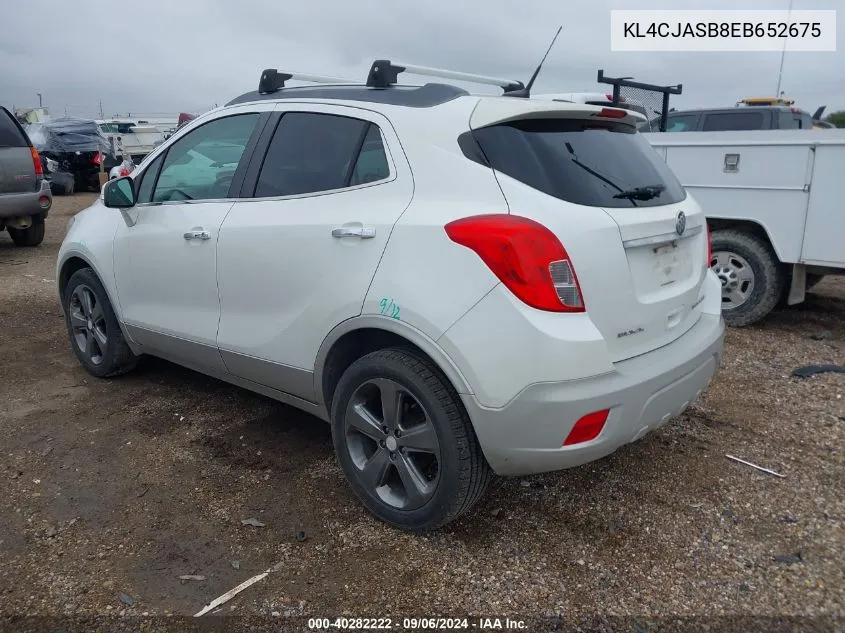 2014 Buick Encore VIN: KL4CJASB8EB652675 Lot: 40282222