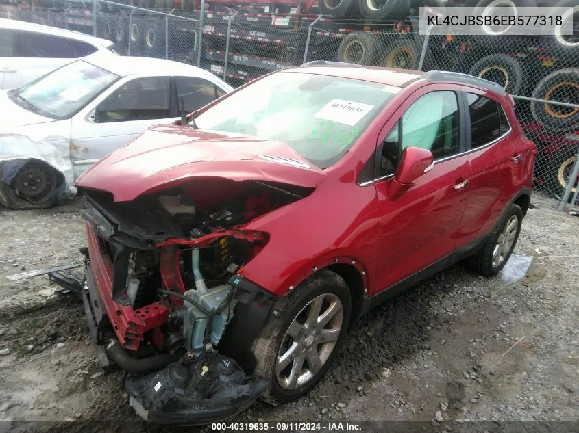 KL4CJBSB6EB577318 2014 Buick Encore Convenience