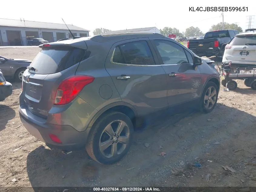 KL4CJBSB5EB599651 2014 Buick Encore Convenience