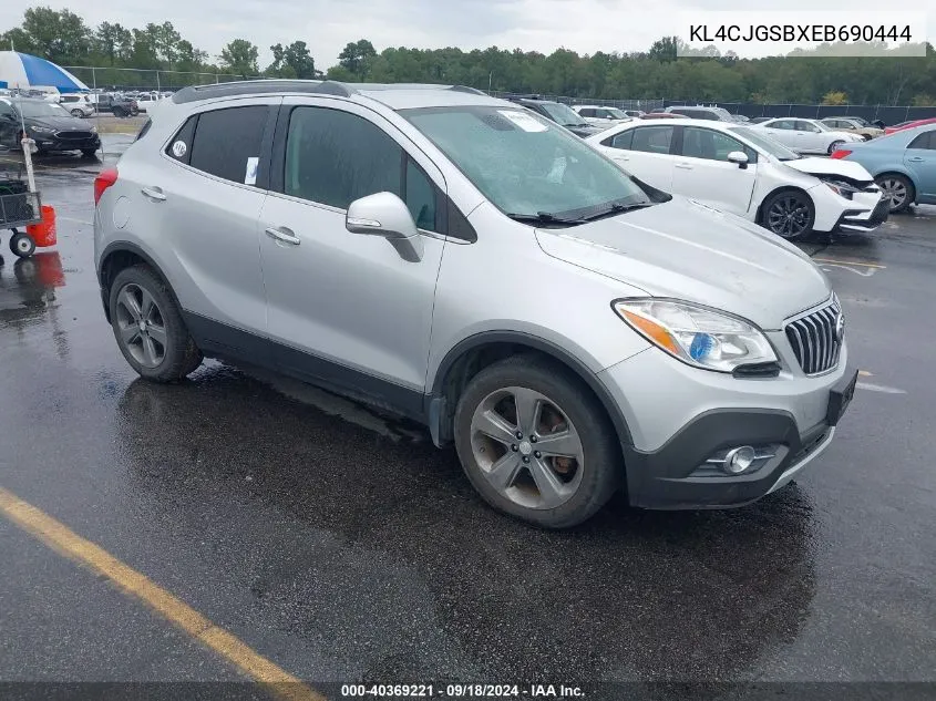 KL4CJGSBXEB690444 2014 Buick Encore