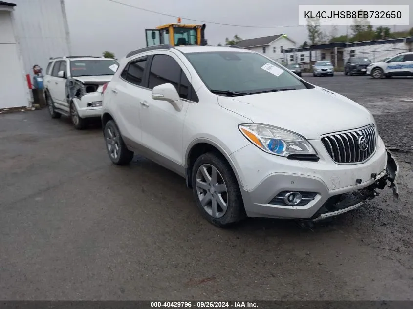 2014 Buick Encore Premium VIN: KL4CJHSB8EB732650 Lot: 40429796