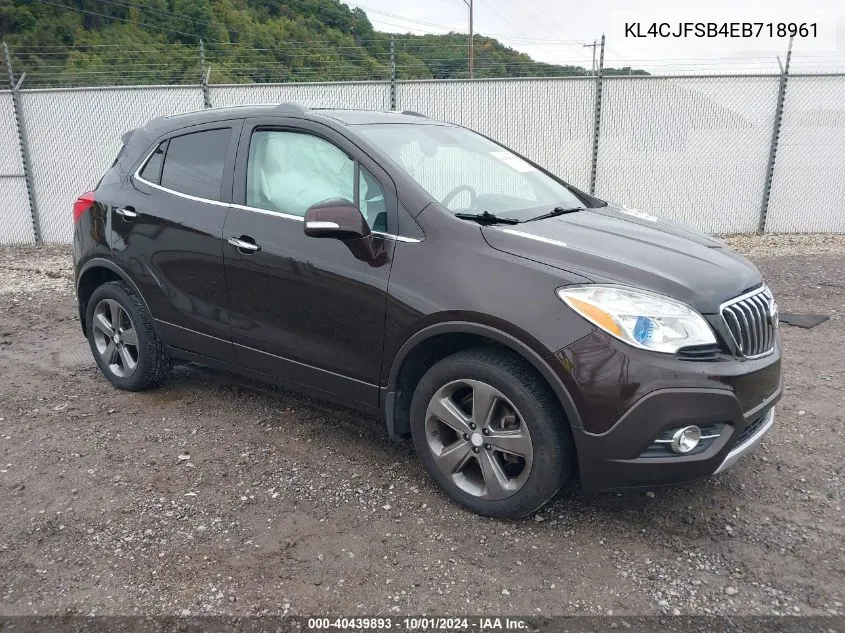 2014 Buick Encore Convenience VIN: KL4CJFSB4EB718961 Lot: 40439893