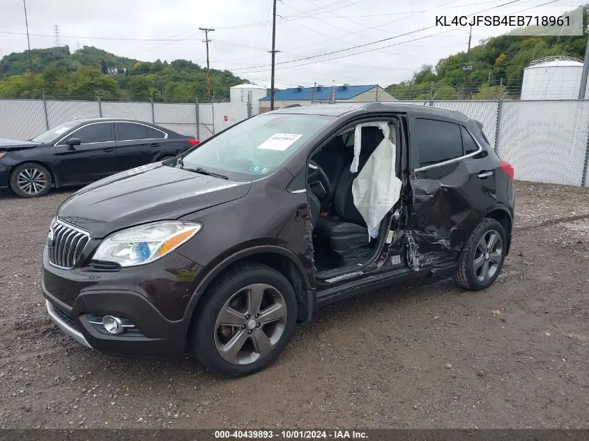 KL4CJFSB4EB718961 2014 Buick Encore Convenience