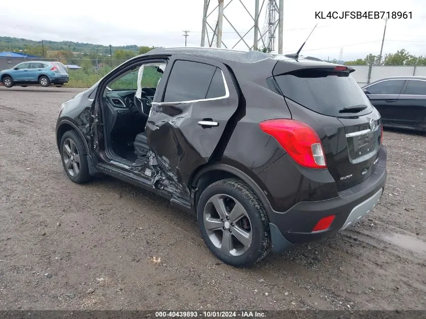 KL4CJFSB4EB718961 2014 Buick Encore Convenience