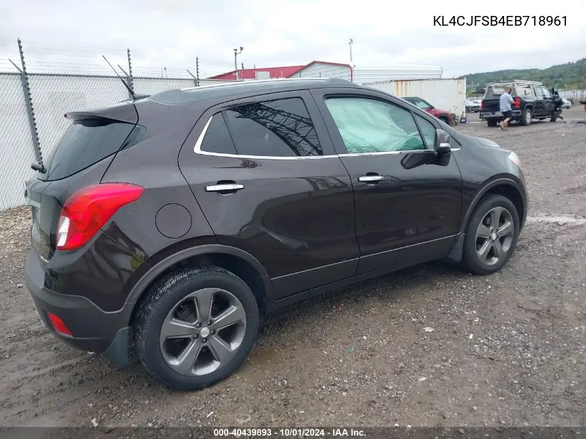 KL4CJFSB4EB718961 2014 Buick Encore Convenience