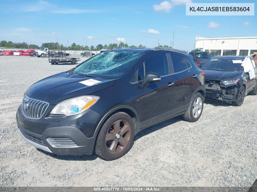 2014 Buick Encore VIN: KL4CJASB1EB583604 Lot: 40507775