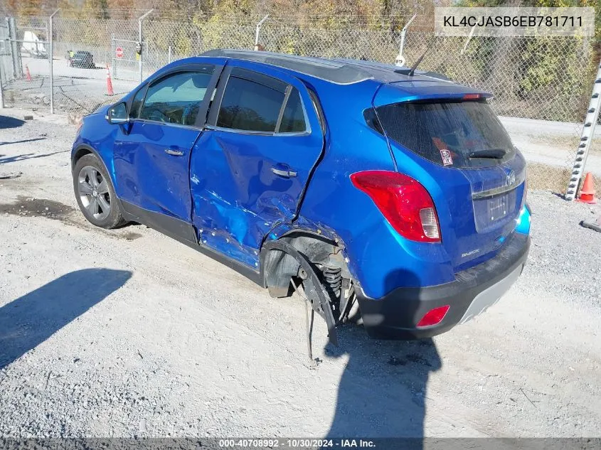 KL4CJASB6EB781711 2014 Buick Encore