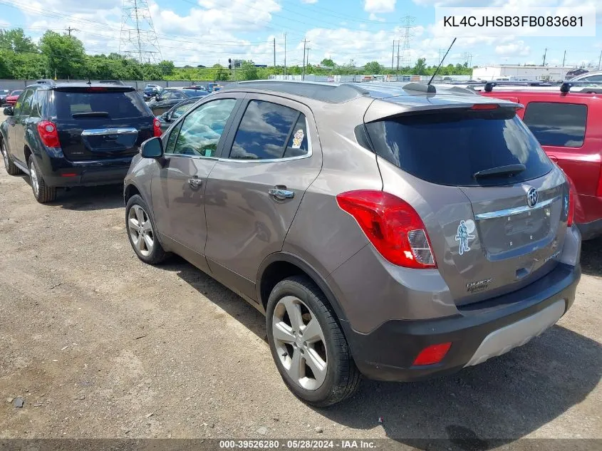 KL4CJHSB3FB083681 2015 Buick Encore Premium