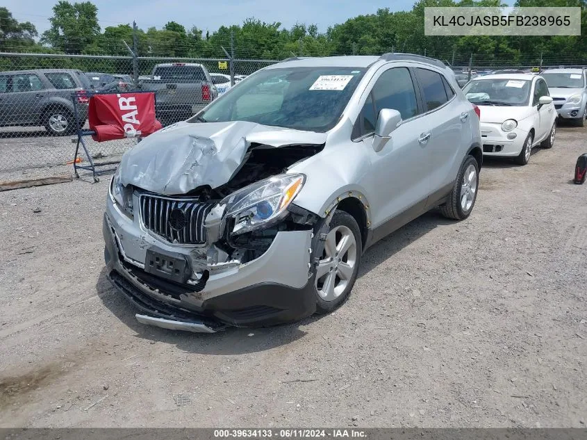 2015 Buick Encore VIN: KL4CJASB5FB238965 Lot: 39634133